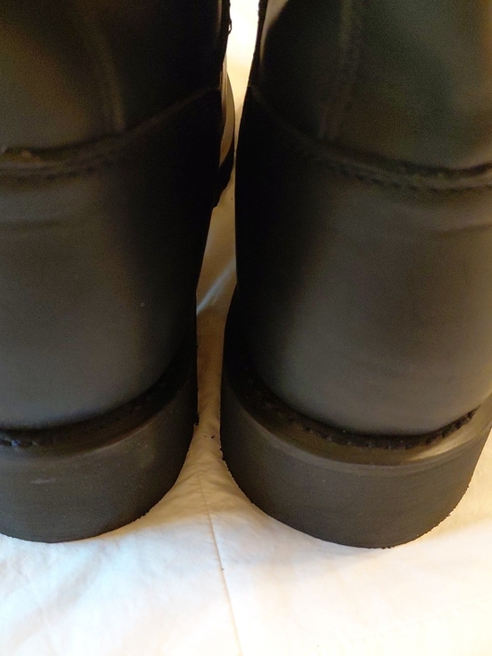 Men\'s Ride Tecs 1443 Engineer Piked Pull On Motorcycle Biker Boot Sz 9.5 Black main image 7